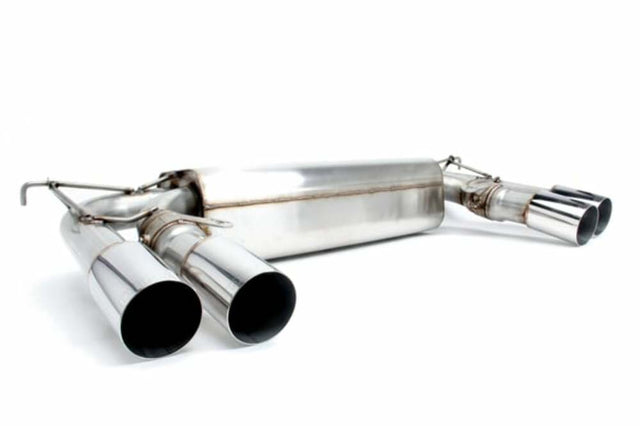 Free Flow Axle-Back Exhaust for 2015-2019 BMW X5M/X6M D660-0054A BMW performance black polished stainless steel