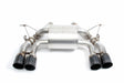 Free Flow SS Exhaust for 15-19 BMW F80 M3 F82 F83 M4 D660-0050-BLK BMW performance black polished stainless steel