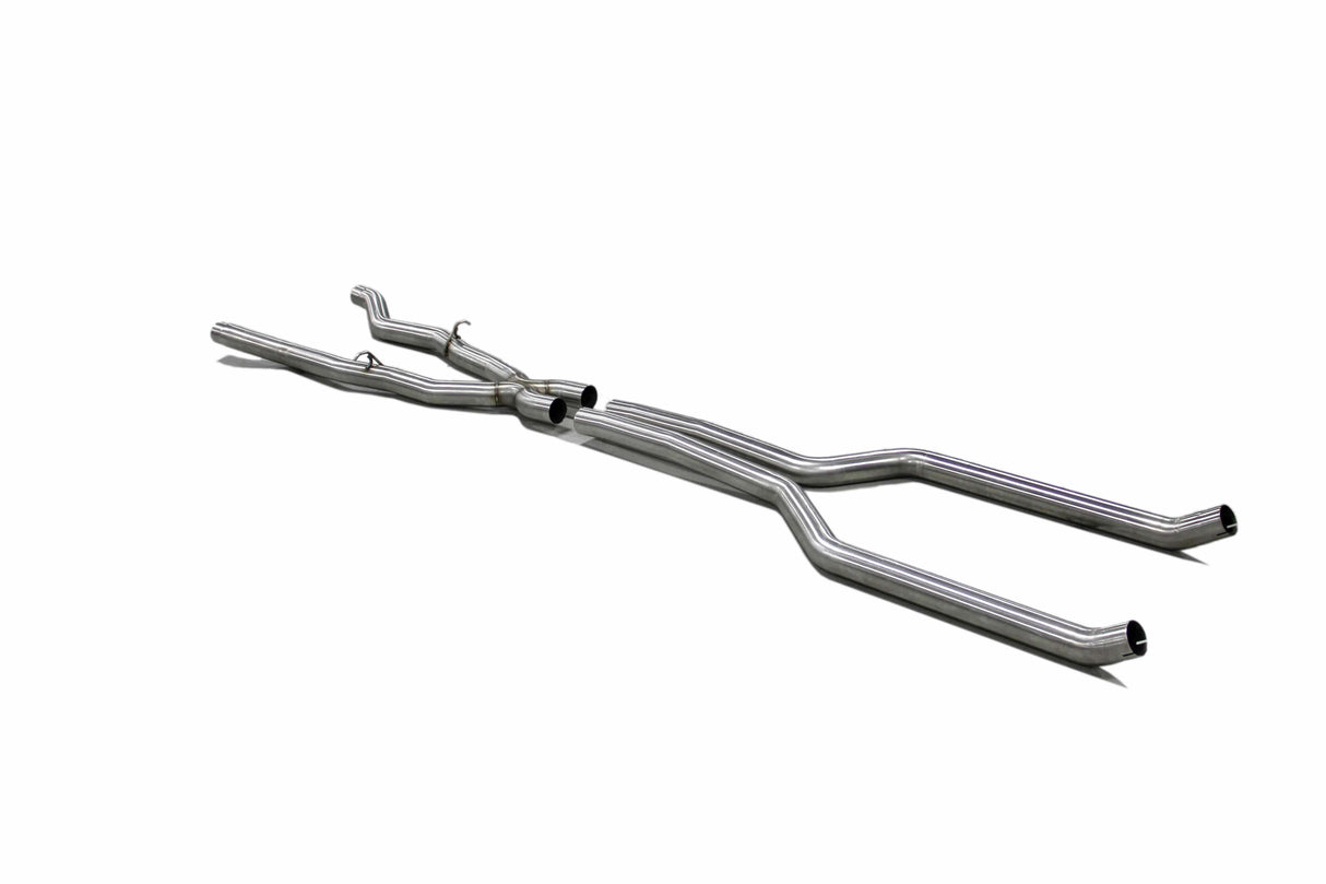 High Flow Middle Exhaust - 2018-2020 BMW M550i xDrive - D660-0080 BMW performance stainless steel