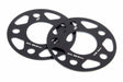 Spacers; 5x112 for 66.5mm CB for 4mm Thick D210-2022 BMW performance black aluminum