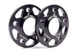 Spacers; 66.5mm CB - 12mm Thick - D210-2028 black aluminum