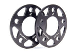 Spacers; 66.5mm CB - 8mm Thick - D210-2026 black aluminum