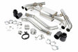 Valved Axle-Back Exhaust for 2022-2024 BMW M240i D660-0098-BLK BMW performance black stainless steel