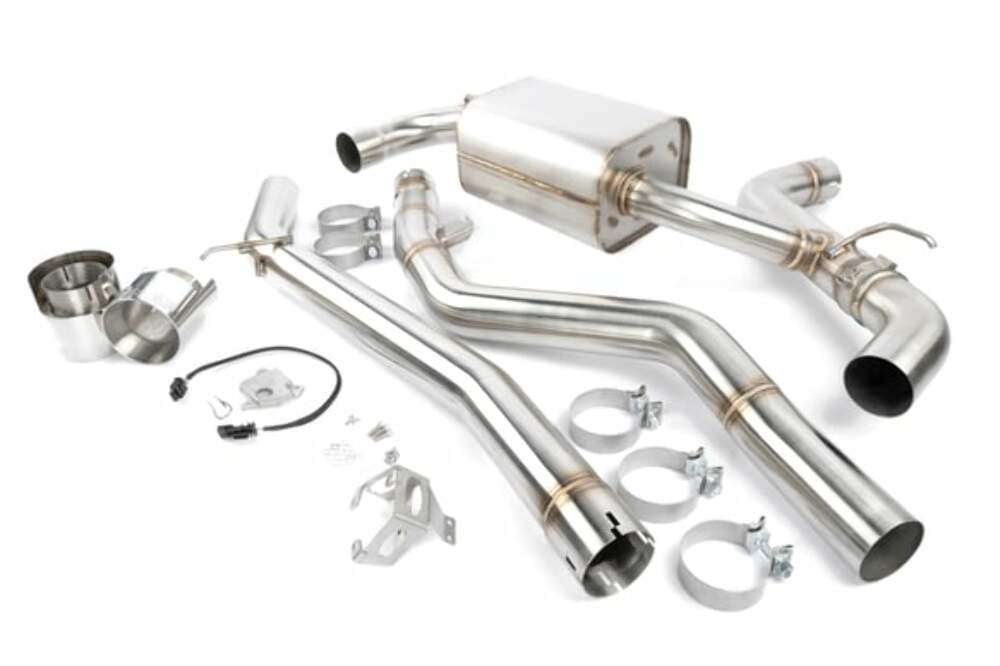 Valved Cat-Back Exhaust for 2020-2025 Toyota GR Supra 3.0 D660-0096 BMW performance polished stainless steel