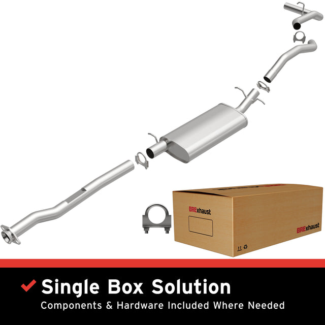 Direct-Fit Replacement Exhaust System 106-0481 aluminized steel