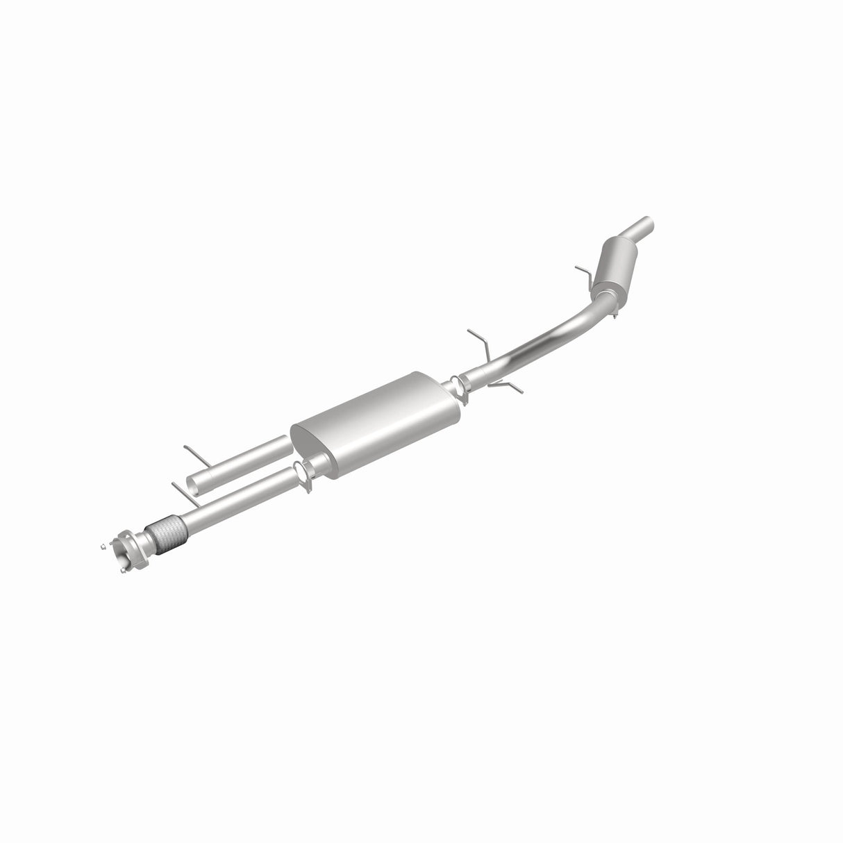 2009-2010 Chevy Silverado 1500 Direct-Fit Replacement Exhaust System 6.2L 106-0519 aluminized steel