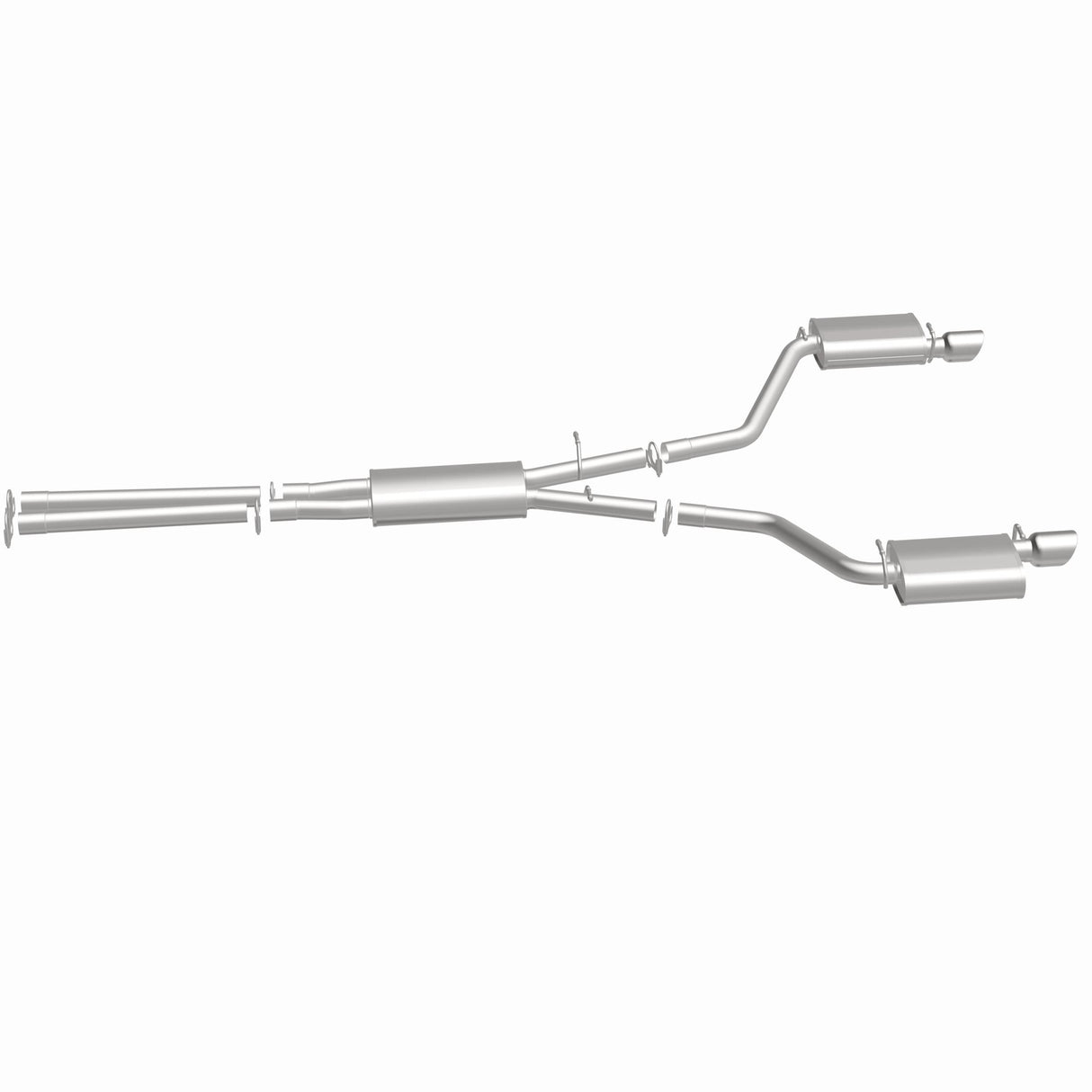 Direct-Fit Replacement Exhaust System 106-0556 aluminized steel