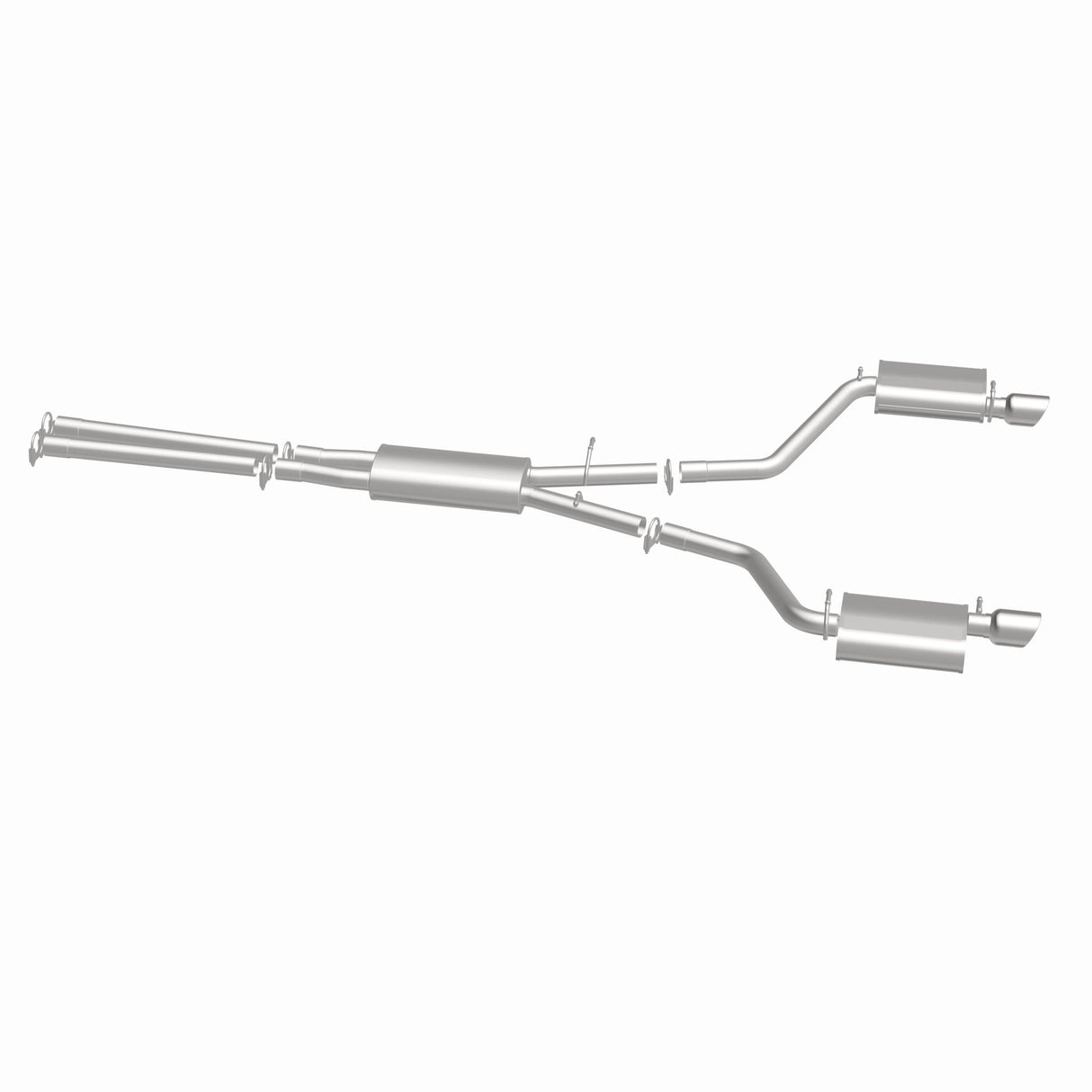 Direct-Fit Replacement Exhaust System 106-0556 aluminized steel