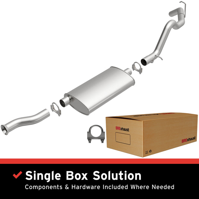 Direct-Fit Replacement Exhaust System 106-0647 aluminized steel