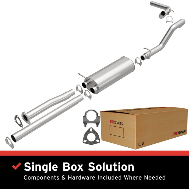 Direct-Fit Replacement Exhaust System 106-0655 aluminized steel