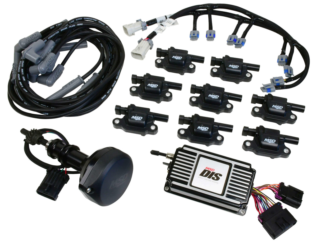 MSD ignition distributor for 1962-1968 Ford Mustang black small block 601523