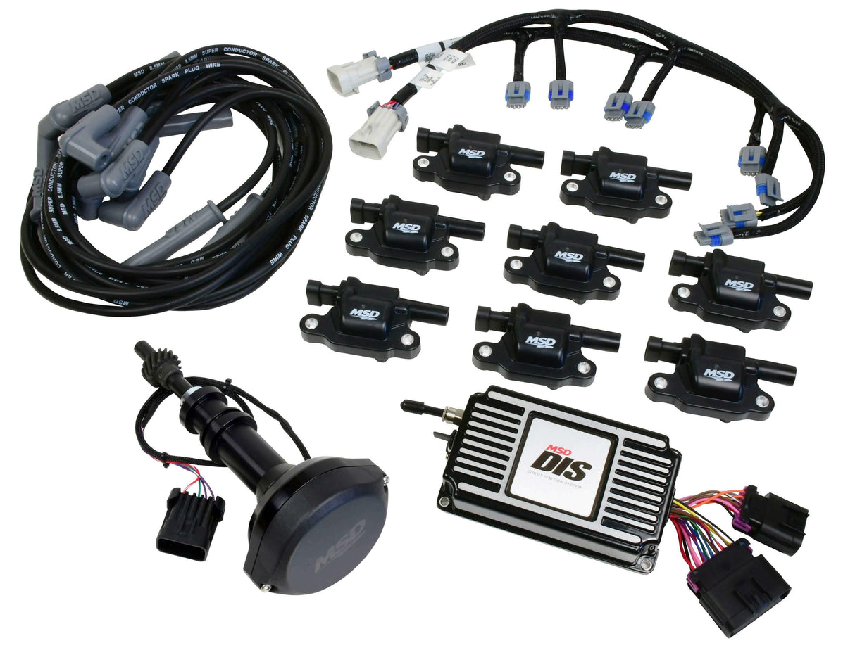t DIS Kit Small Block Ford, 351W, Black - 601533 MSD