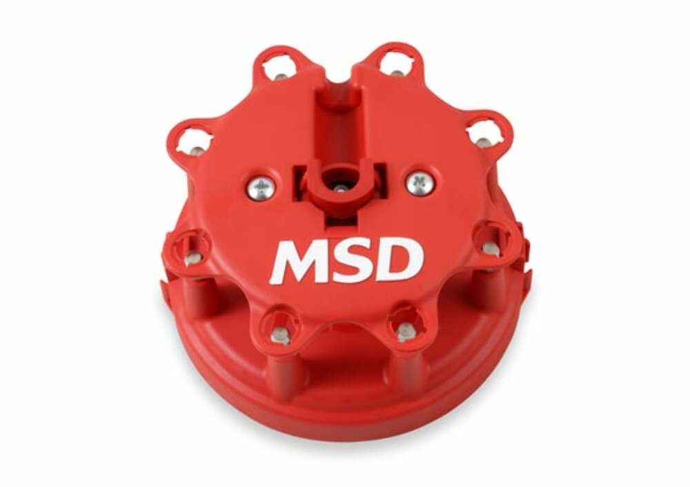 MSD ignition distributor for 1985-1992 Ford Mustang red ls TFI-85-95-8482