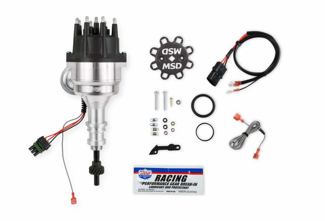 t Distributor, Ford 289/302, Ready-to-Run, Black Cap, Steel Gear - 835251 MSD