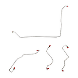 Front Brake Line Kit for 2013 01-04 Ford Escape AWABS ABS steel
