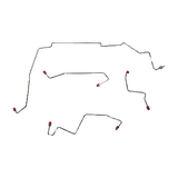 Front Brake Line Kit for 2005-2006 Ford Escape AWABS 2WD stainless steel
