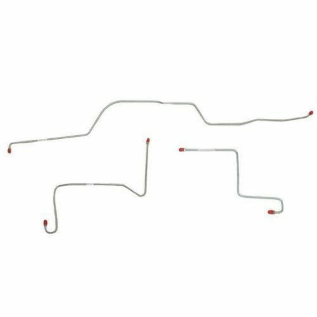 Front Brake Line Kit for 1966 Ford Fairlane drum brakes stainless steel