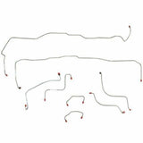 Front Brake Line Kit for 1967 Ford Fairlane disc brakes steel