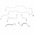 Front Brake Line Kit for 1970-1971 Ford Fairlane disc brakes stainless steel