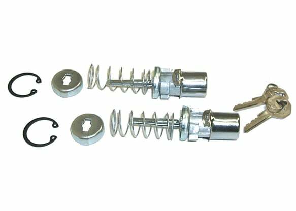 1960-66 Chevrolet C10 Panel Exterior Door Locks-Keyed The Same-Pair DLCA66P