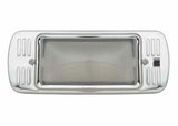1947-1954 Chevrolet Truck Dome Lamp Assembly-With Glass Lens-Chrome DLH47CH