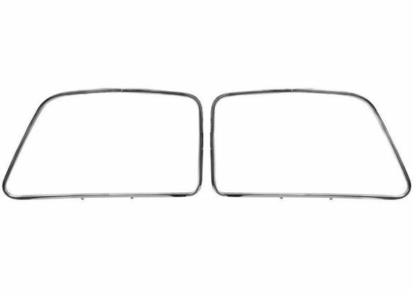 1947-1954 Chevrolet Truck; Outer Door Window Frames-Stainless-Pair DMS54SS stainless steel