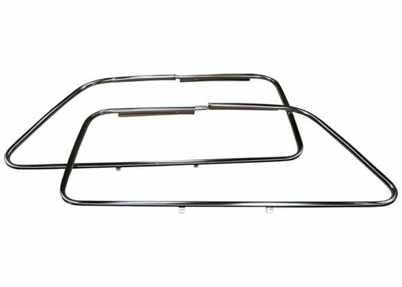 1947-1954 Chevrolet Truck; Outer Door Window Frames-Stainless-Pair DMS54SS stainless steel