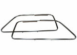 1947-1954 Chevrolet Truck; Outer Door Window Frames-Stainless-Pair DMS54SS stainless steel