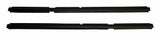 Door Glass Weatherstrip Set Fits 1999-2004 Jeep Grand Cherokee WJ Grand Cherokee -55135890K-CRN