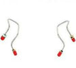 Brake Line for 2000-2007 Ford Taurus w/ Rear Drums, Wheel Cylinder Lines Stainless AWABS ABS drum brakes stainless steel