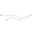 Brake Line for 1966 Ford Fairlane Rear Axle Lines with 8 Inch Axle 2 Set stainless steel