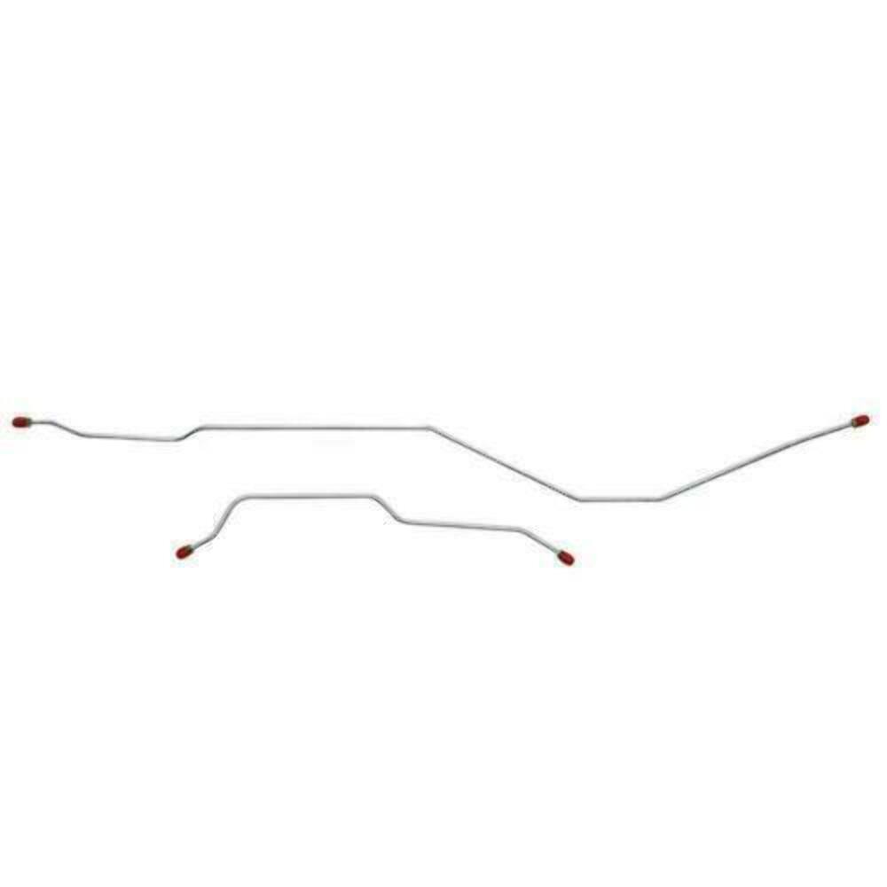 Brake Line for 1966 Ford Fairlane Rear Axle Lines with 8 Inch Axle 2 Set stainless steel
