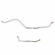 Brake Line for 1967 Ford Fairlane Rear Axle Lines with 9 Inch Rear Axle 2 Set stainless steel