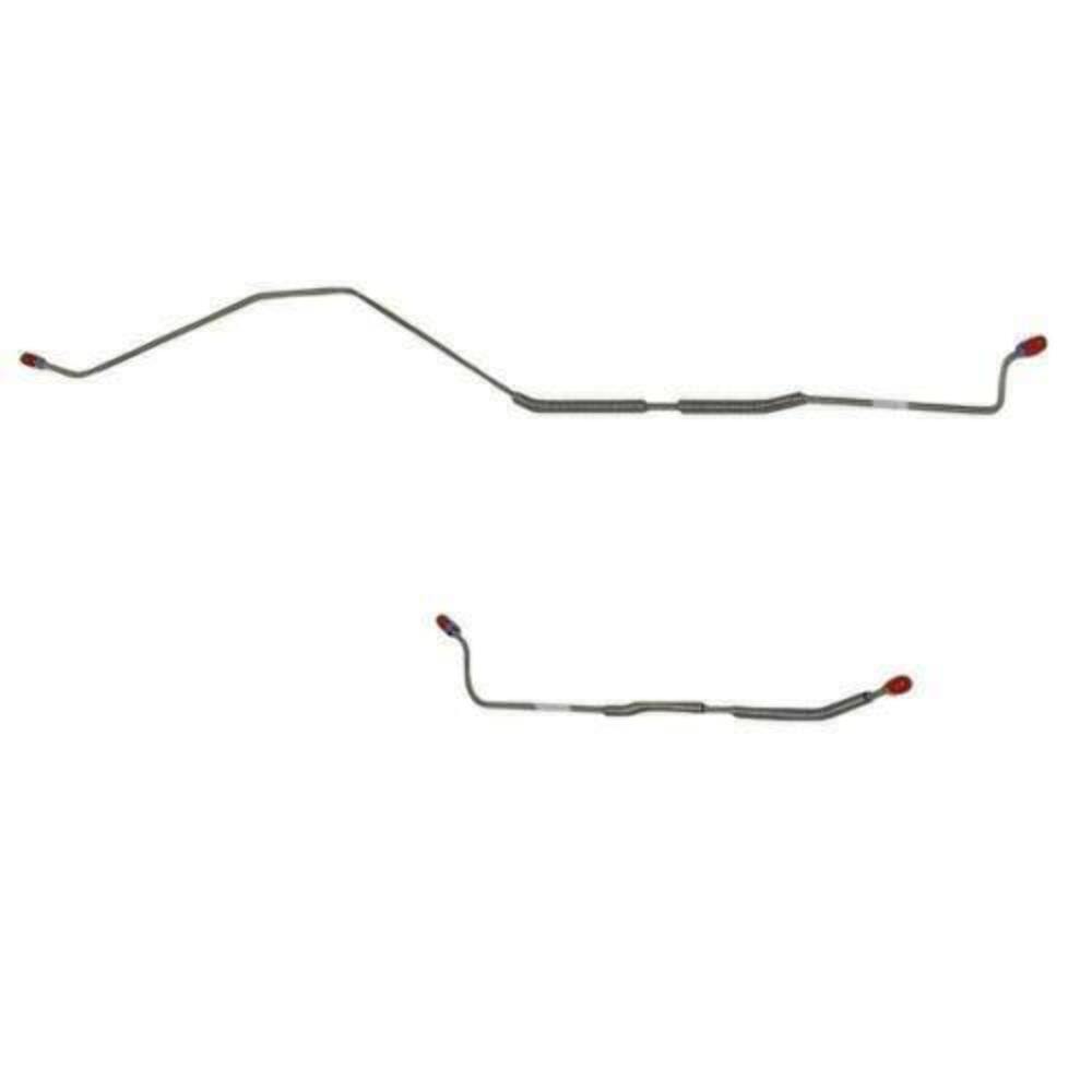Brake Line for 1968-1969 Ford Fairlane Rear Axle Lines with 9 Inch Rear Axle 2 Set stainless steel