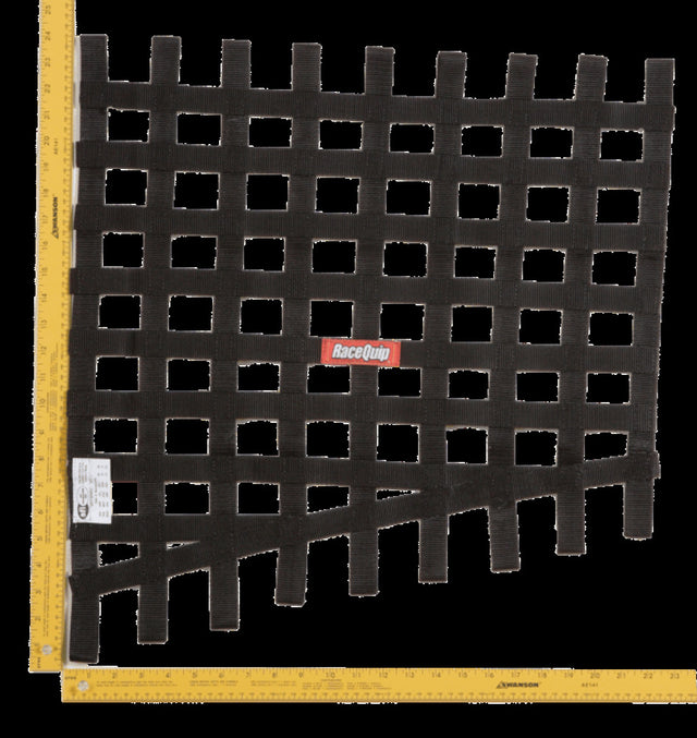 RaceQuip SFI rib net 18 x 23 inch black 729005RQP