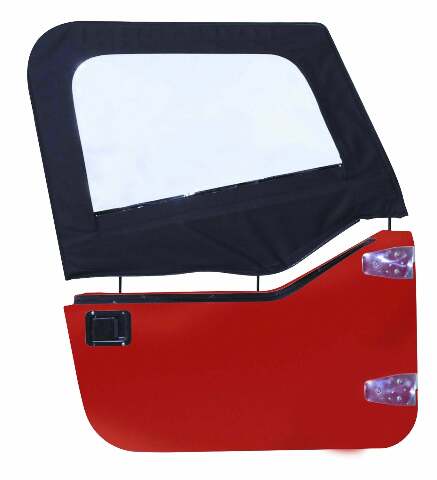 RT Off-Road door accessory fits 1997-2006 Jeep Wrangler black fabric black diamond DS10135