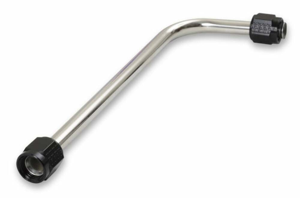 t Dual Feed Fuel Line #6AN (Slayer Series - Black) - 34-600SL-BLKQFT Quick Fuel