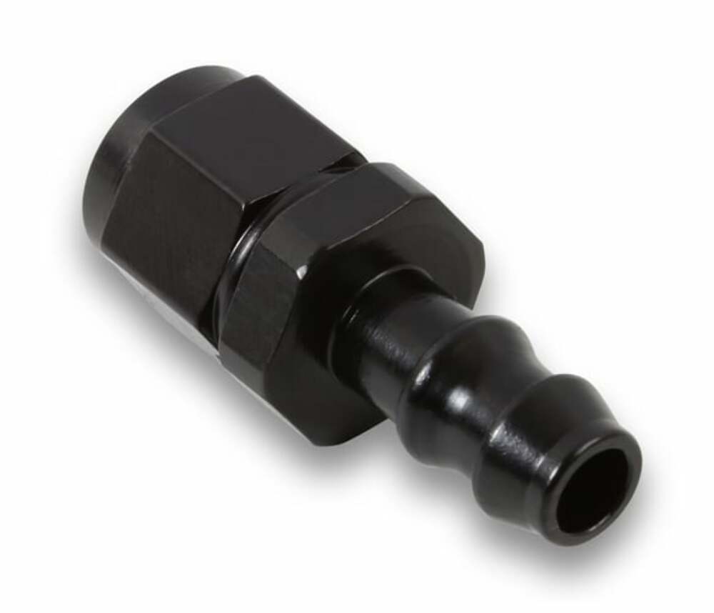 t Dual Feed Fuel Line #6AN (Slayer Series - Black) - 34-600SL-BLKQFT Quick Fuel