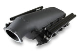 Holley EFI Dual Fuel Injector LS1 Lo-Ram Top-Feed EFI Intake Manifold Kit - 300-624BK black