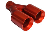 t Dual Round Double Wall Straight Cut Tip Powered Coat Orange-ET-0251OJ Modern Day Muffler and Brakes