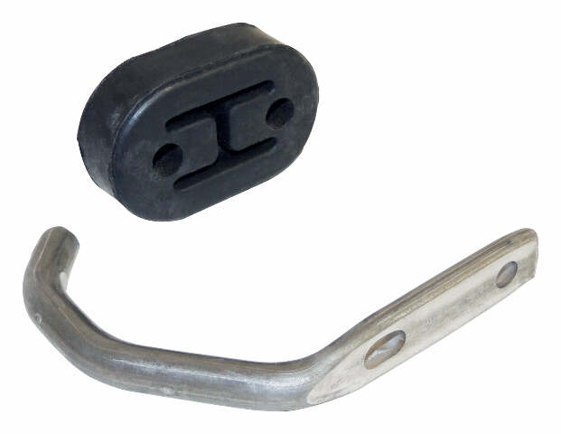Jeep Steel Tailpipe Hanger black E0036152