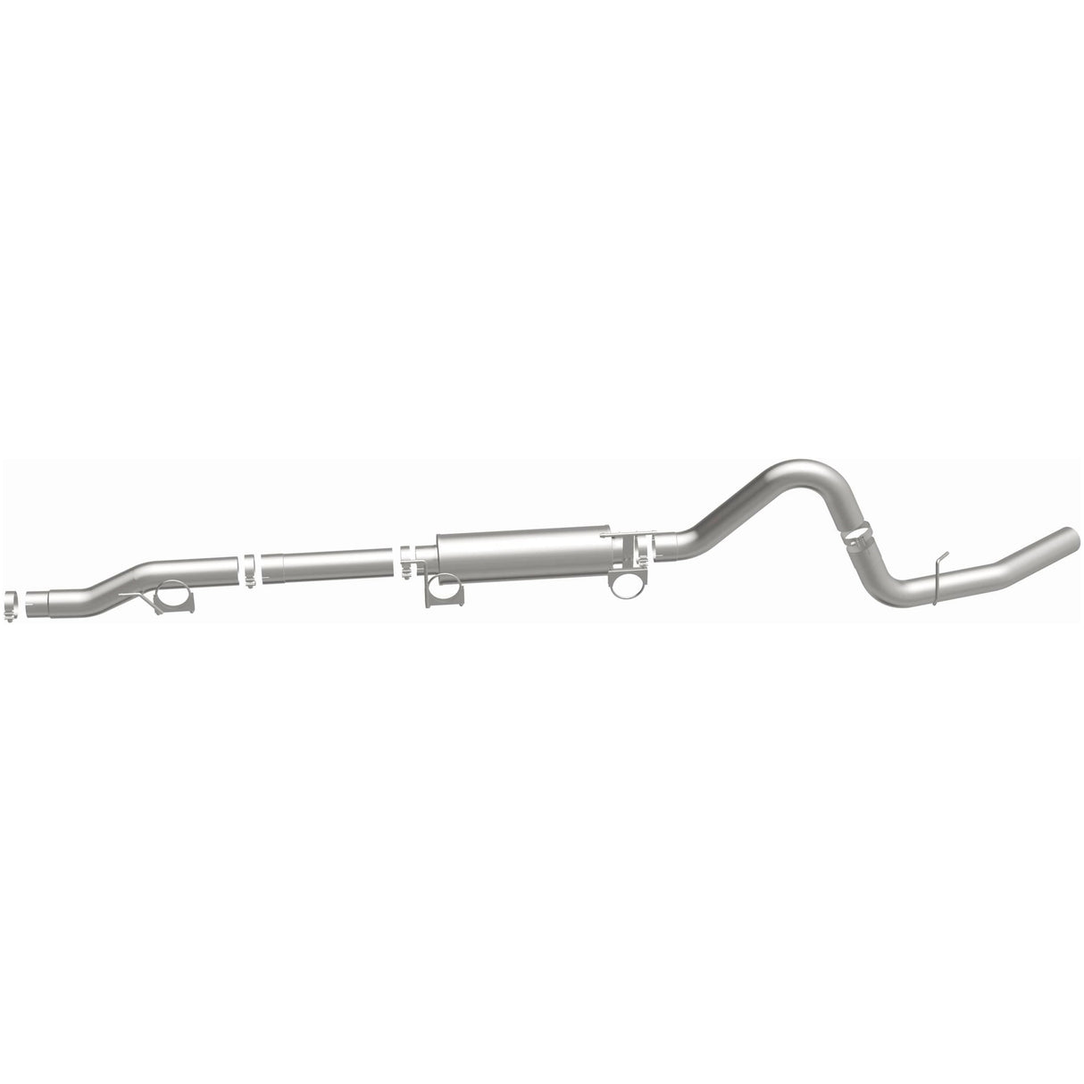 1999-2007 Ford F-250 Super Duty Direct-Fit Replacement Exhaust System 106-0480 aluminized steel