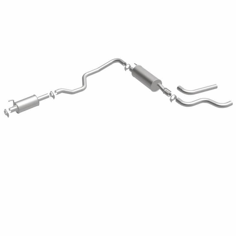 Fits 1980-1993 Volvo Direct-Fit Replacement Exhaust System 106-0631 aluminized steel