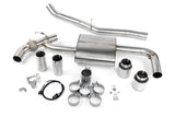 Valved Axle-Back Exhaust for 2016-2023 BMW X1/X2 xDrive28i D660-0089 BMW performance polished stainless steel