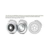 1965-1973 Ford Mustang Rear Classic Disc Brake Conversion Brakes 4262723R stainless steel slotted