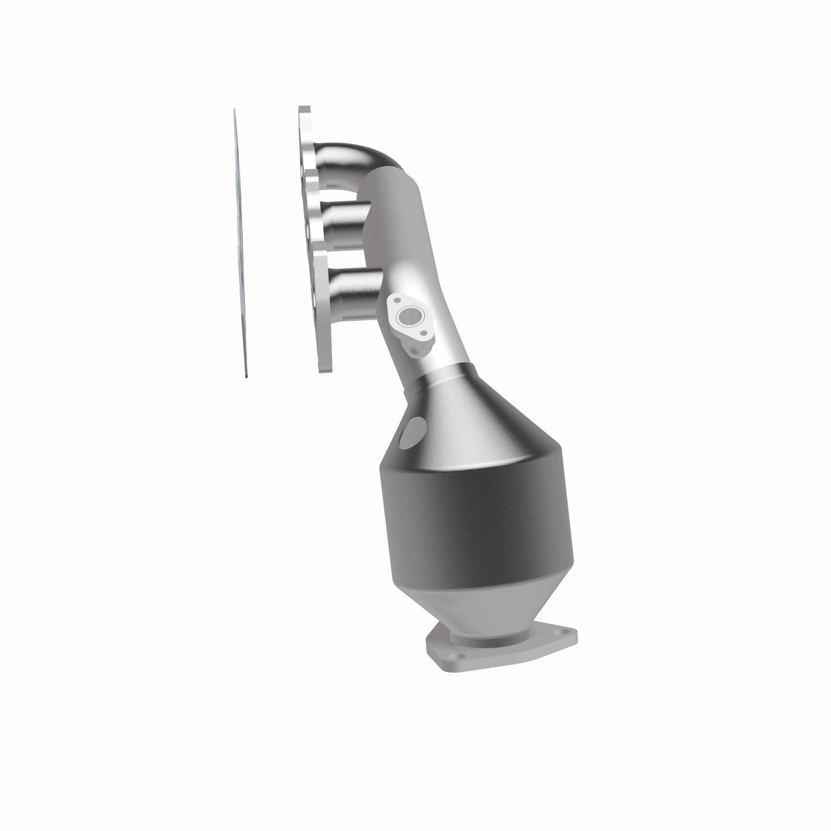 Catalytic Converter with Integrated Exhaust Manifold for HM Grade Federal / EPA Compliant Direct-Fit Manifold Catalytic
