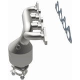 Catalytic Converter with Integrated Exhaust Manifold for HM Grade Federal / EPA Compliant Direct-Fit Manifold Catalytic