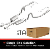 Fits 1994-1998 Ford Mustang Direct-Fit Replacement Exhaust System stainless steel