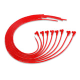 Spark Plug Wire Set Universal 8mm Silicone Spiro Pro 90? 350 ohm/ft Red 73251