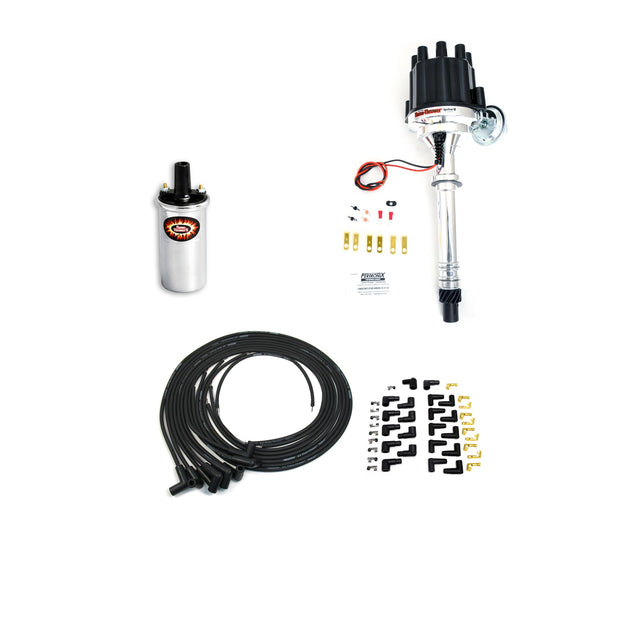 PerTronix Ignitor II electronic ignition kit Ford chrome black D100700